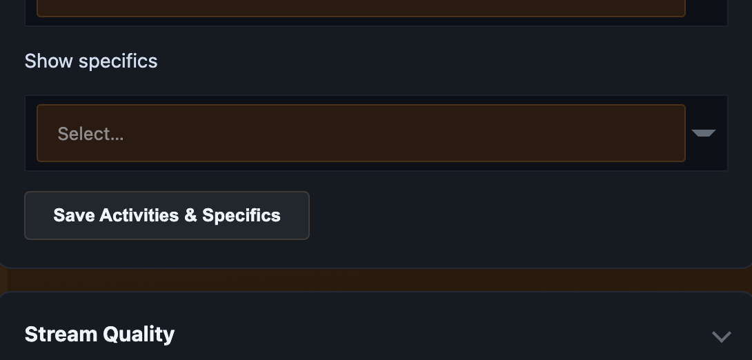 Studio Settings → Pricing showing the three Record toggles.