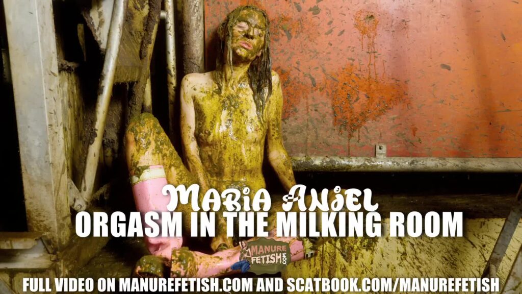 Maria Anjel Orgasm In The Milking Room
