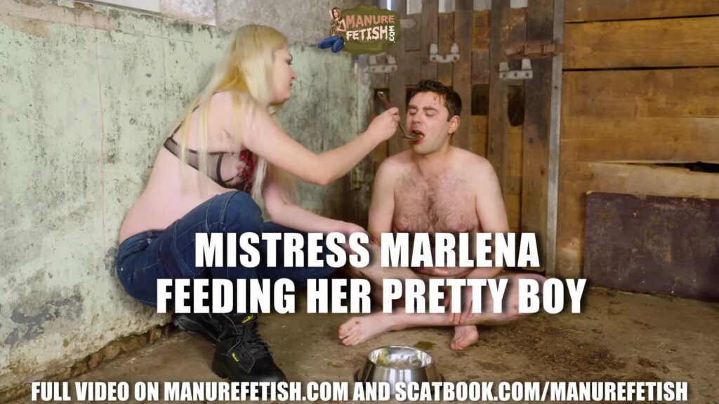 Mistress Marlena Feeding Her Pretty Boy