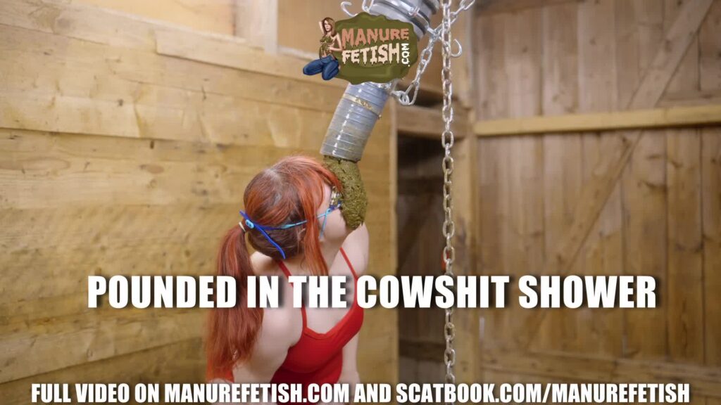 Pounded In The Cowshit Shower