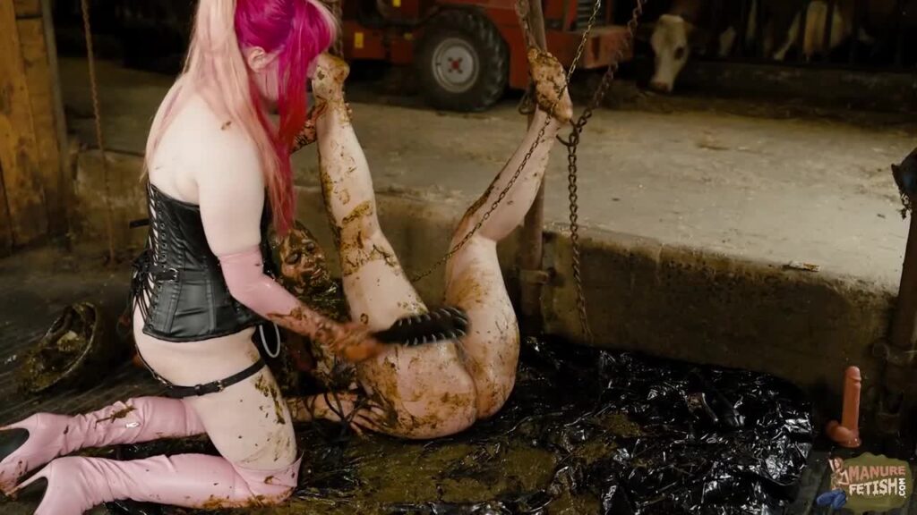 Lyndra Lynn and Betty’s Cowshed Domination